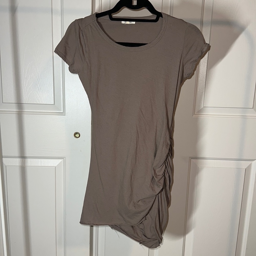 Mini teeshirt dress